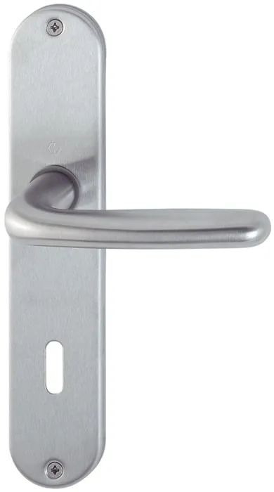 Langschildgarnitur Cardiff E1850Z/302 VA F69 OB 72mm DIN L/R HOPPE