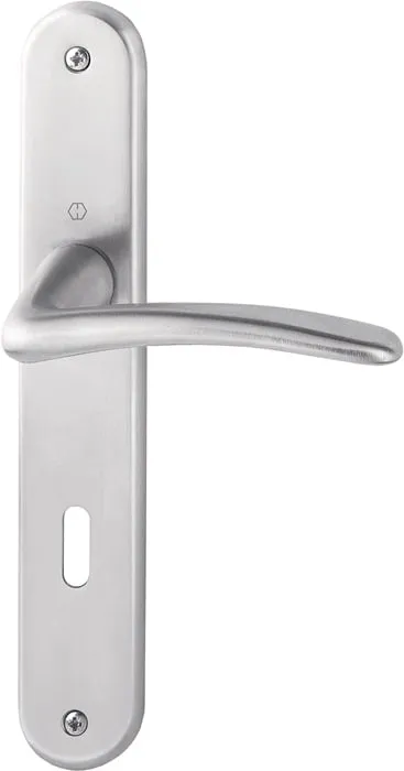 Langschildgarnitur Istanbul M171/332P MS F41 OB 72mm DIN L/R HOPPE