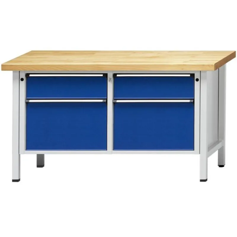 Kastenwerkbank 1500 205 V 40 mm 840 mm 7035/5010