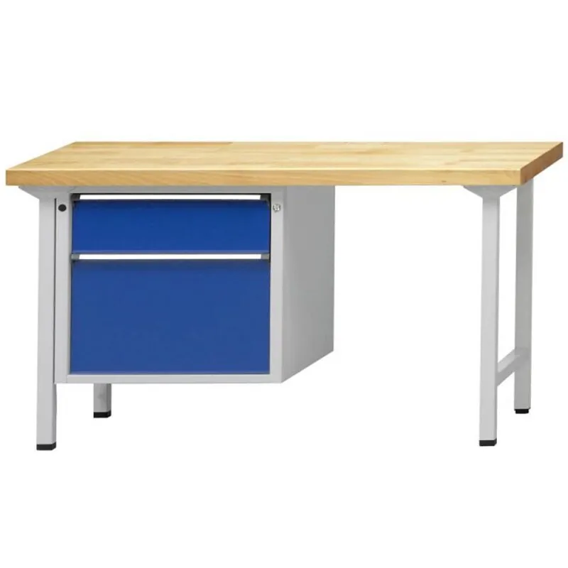 Kombiwerkbank V/T 1500 mm Modell 701 V- RAL 7035 / RAL 5010