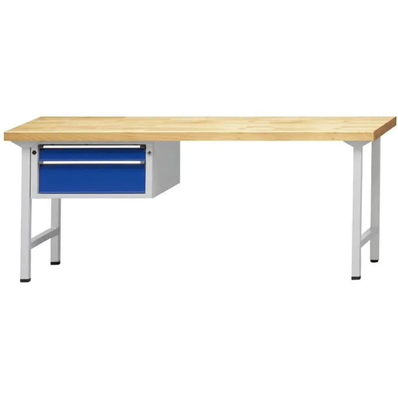 Kombiwerkbank V/T 2000 mm Modell 521 V- RAL 7035 / RAL 5010