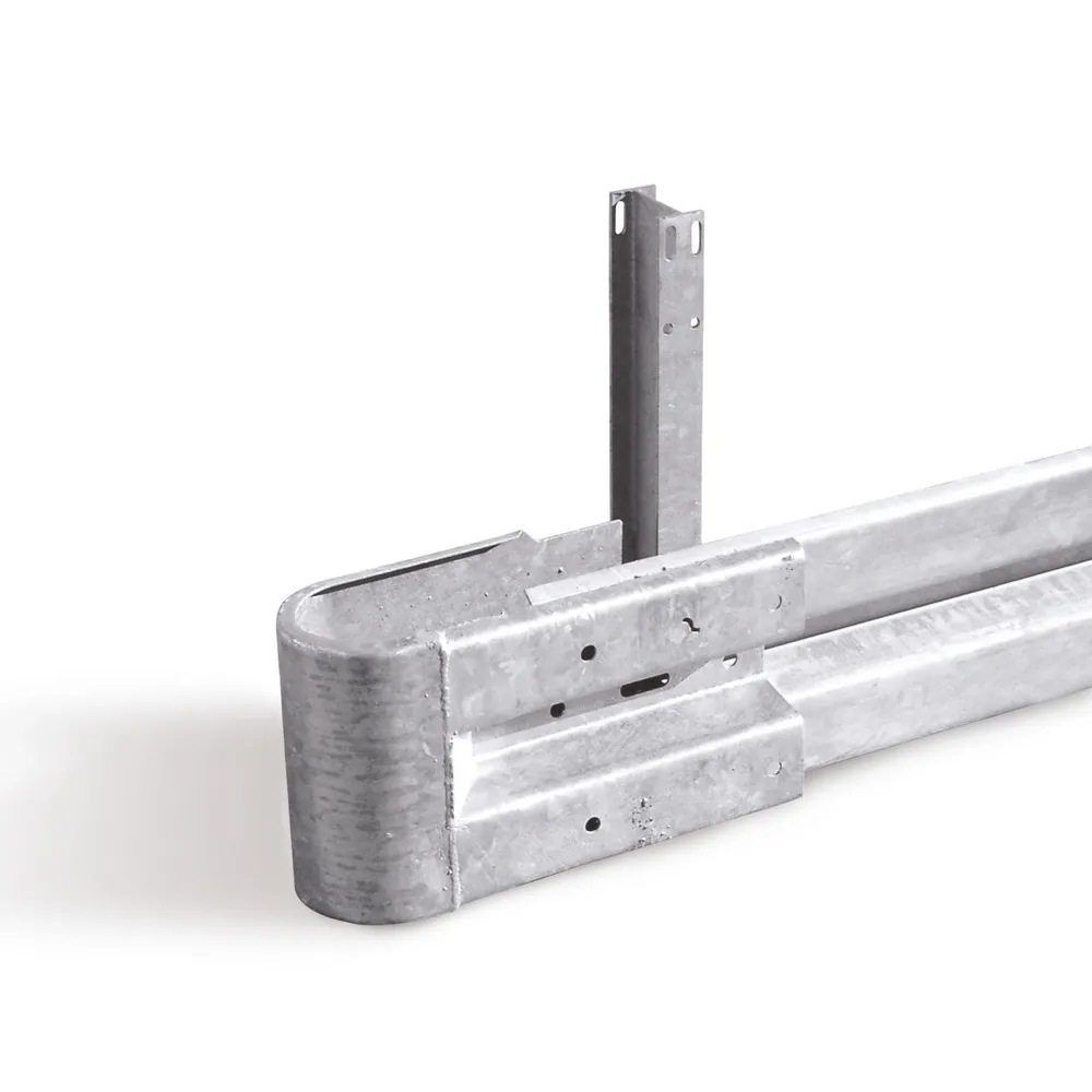 Kopfstück für Stahl-Schutzplanke, nicht für Wandmontage