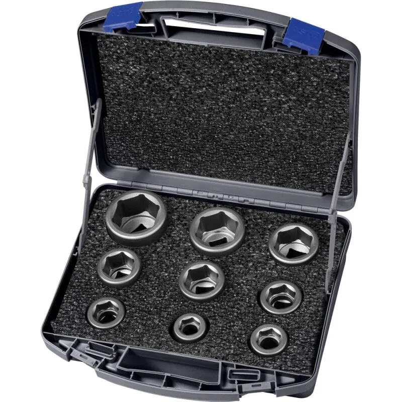 Kraft-Steckschlüssel-Garnitur 3/4" ASW