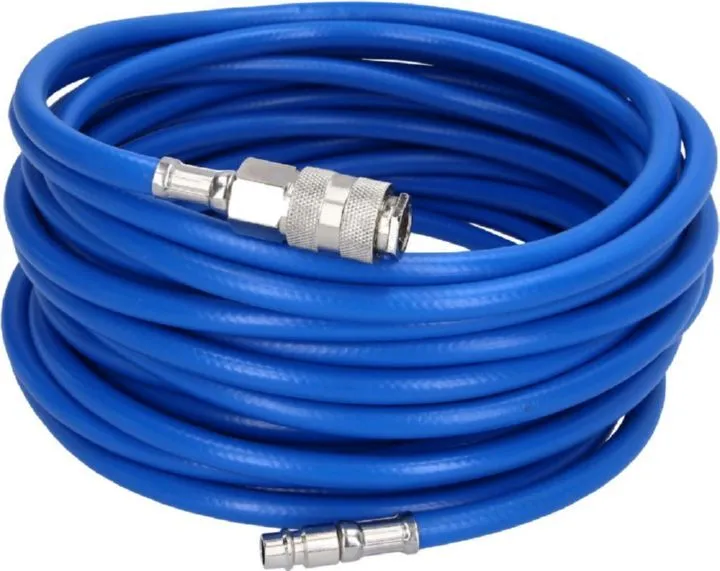 Brilliant Tools Druckluftschlauch 6 mm mit Schnellkupplungen 10 Meter lang (Inhalt: 10 Meter - 1.39 € / 1 Meter)