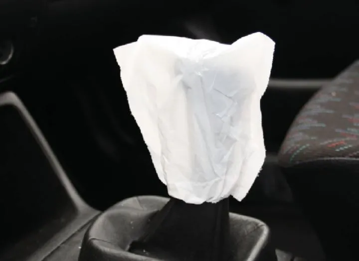 KS Tools Einweg Schalthebelschoner weiß 500 Stück