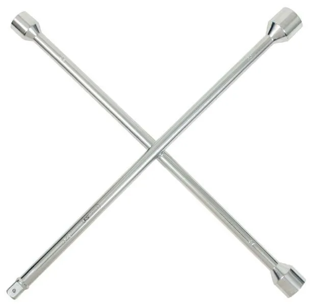 KS Tools Radkreuzschlüssel für LKW 3/4 Zoll x 24 x 27 x 32 mm