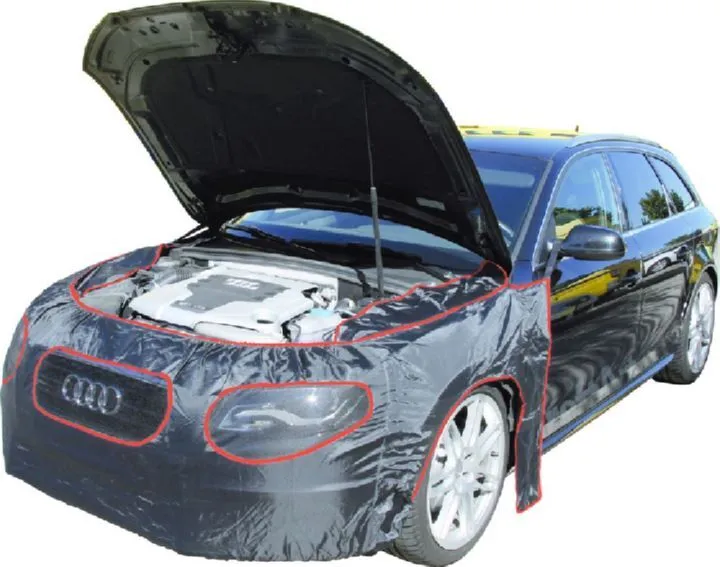 KS Tools Universal PKW Frontabdeckung aus Nylon