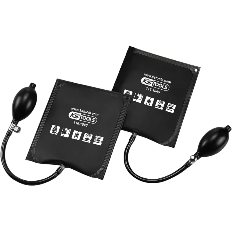 KS-Tools 116.1045 Druckkissen-Satz mit Handpumpe,