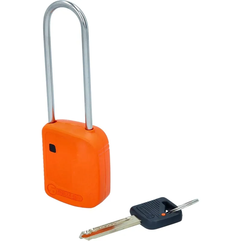 KS-Tools 117.0219 Absperr-Vorhängeschloss, orange