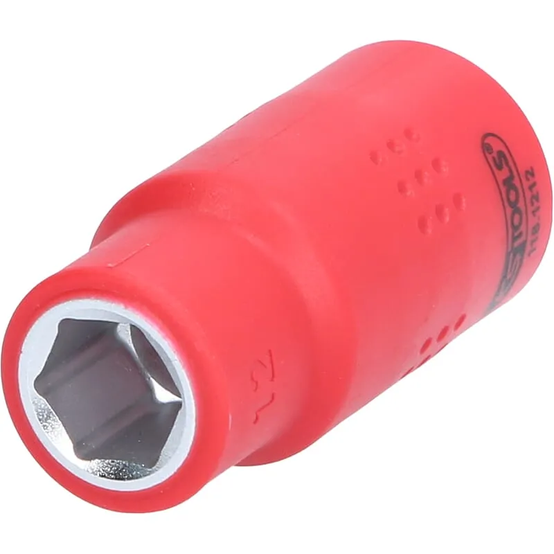 KS-Tools 118.1212 1/2" Isolierte Stecknuss, 12mm