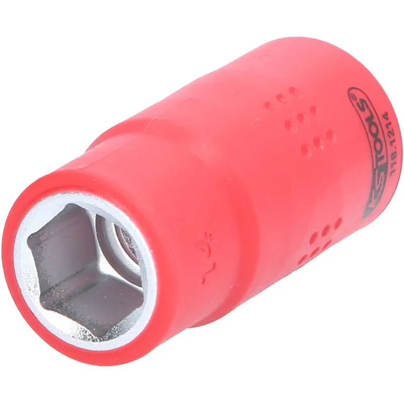 KS-Tools 118.1214 1/2" Isolierte Stecknuss, 14mm