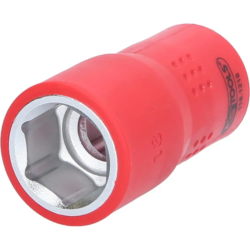 KS-Tools 118.1218 1/2" Isolierte Stecknuss, 18mm