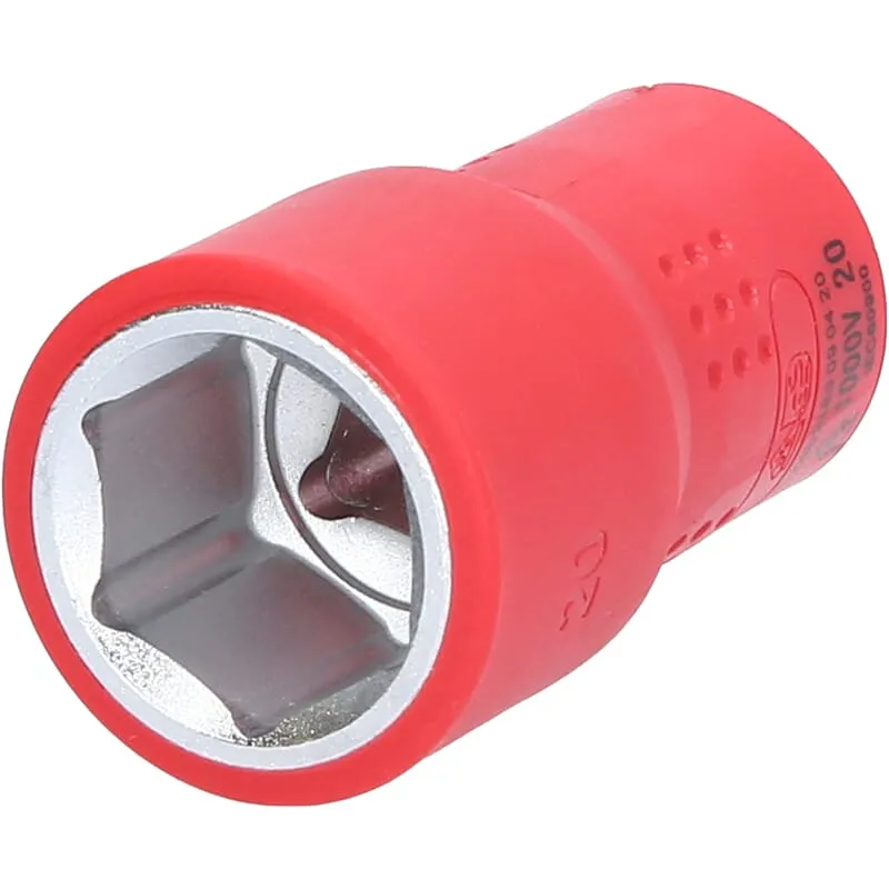 KS-Tools 118.1220 1/2" Isolierte Stecknuss, 20mm