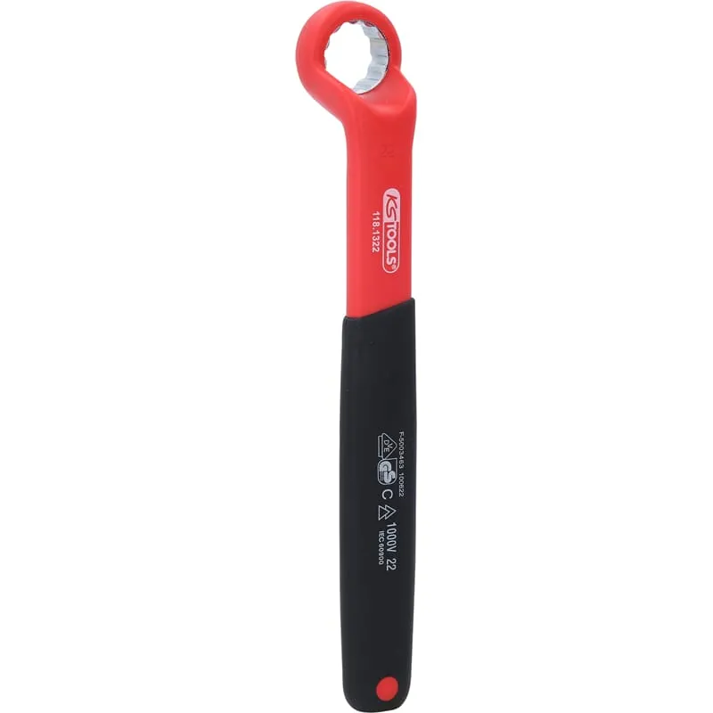KS-Tools 118.1322 Isolierter Ringschlüssel 22 mm