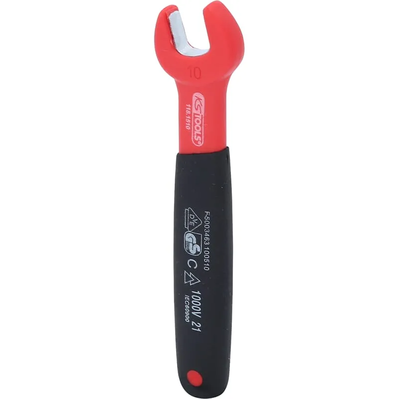 KS-Tools 118.1510 Isolierter Maulschlüssel, 10 mm