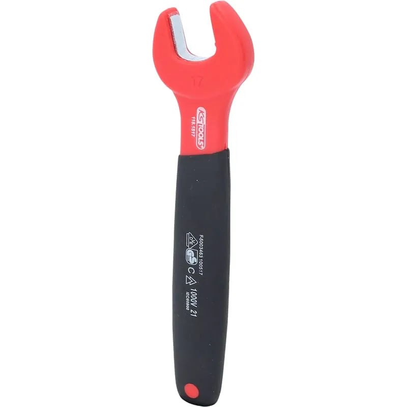 KS-Tools 118.1517 Isolierter Maulschlüssel, 17 mm