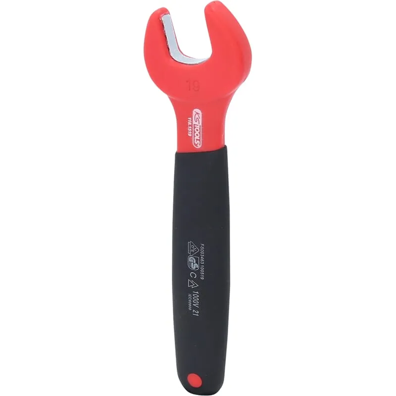 KS-Tools 118.1519 Isolierter Maulschlüssel, 19 mm