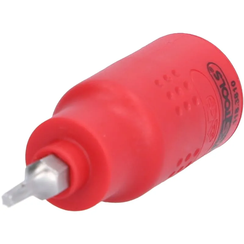 KS-Tools 118.3810 3/8" Isolierte Bit-Stecknuss T10