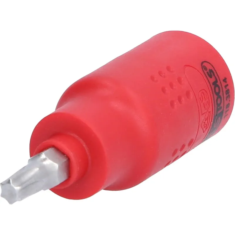 KS-Tools 118.3814 3/8" Isolierte Bit-Stecknuss T27