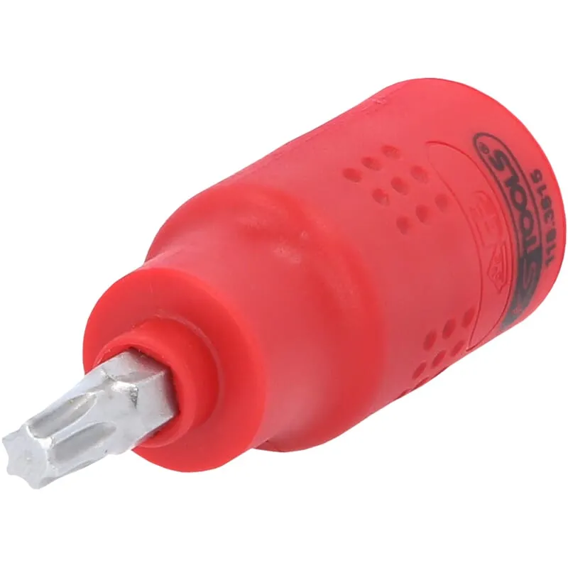 KS-Tools 118.3815 3/8" Isolierte Bit-Stecknuss T30