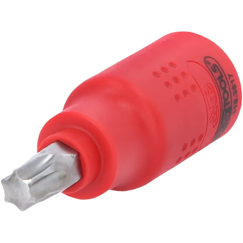 KS-Tools 118.3817 3/8" Isolierte Bit-Stecknuss T45