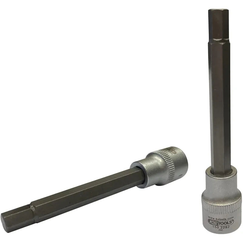 KS-Tools 150.2292 Bit-Stecknuss für Innensechskant