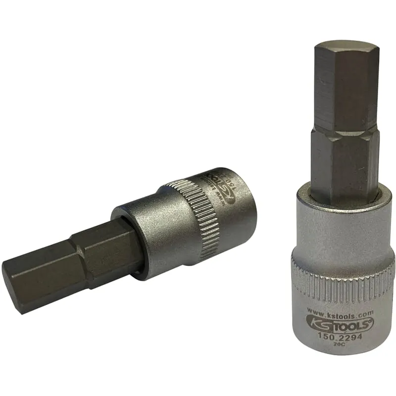 KS-Tools 150.2294 Bit-Stecknuss für Innensechskant