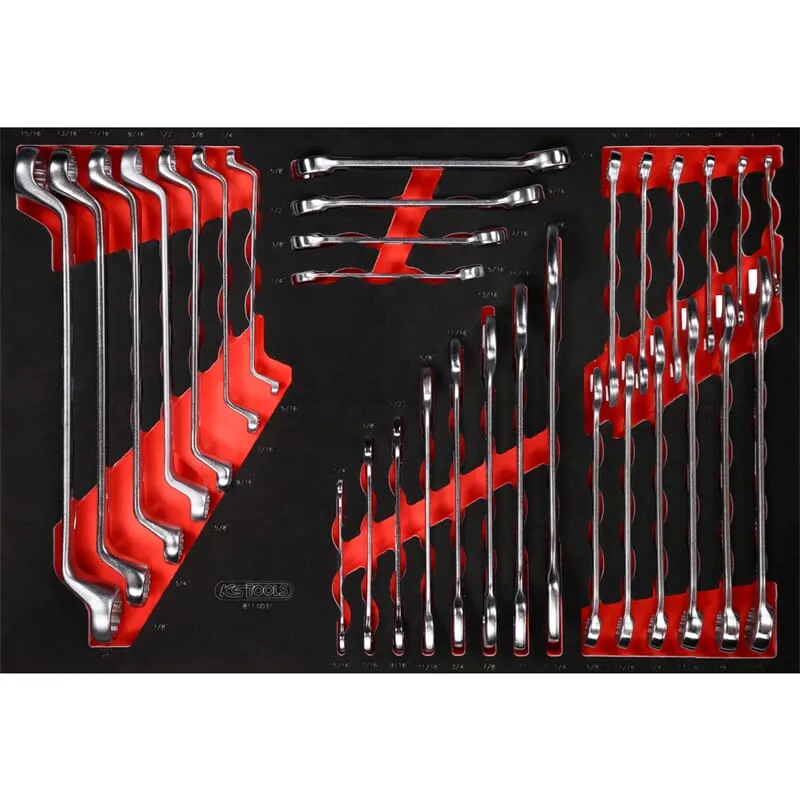 KS-Tools 811.0031 Schraubenschlüssel-Satz 31-tlg