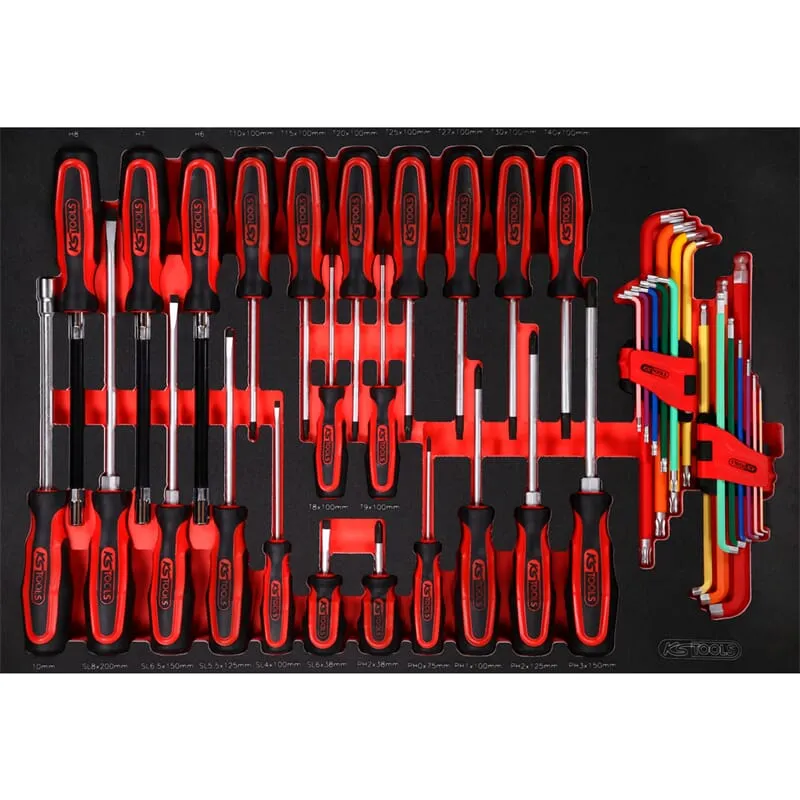 KS-Tools 811.0041 Schraubendreher-Satz 41-teilig