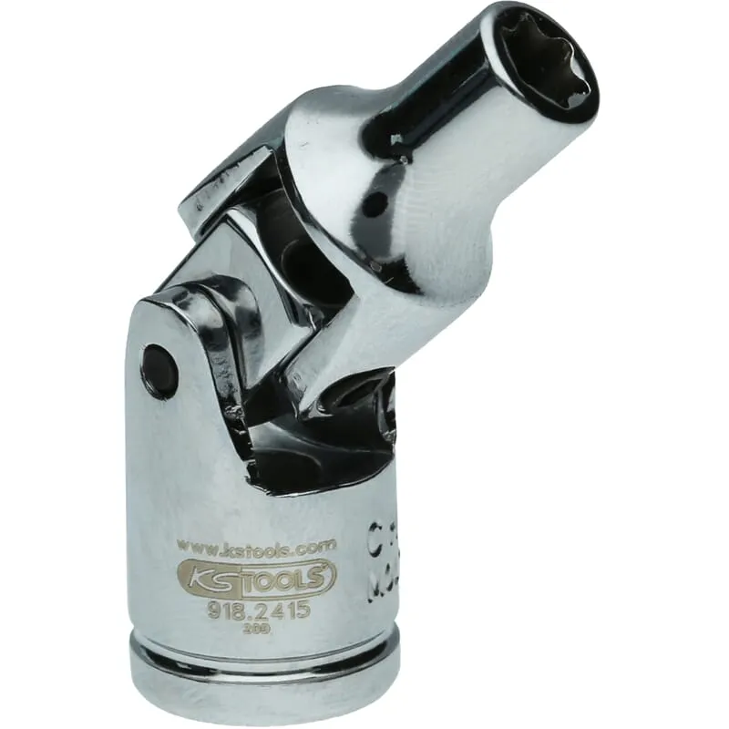 KS-Tools 918.2415 1/4" TX-E-Gelenk-Stecknuss,E6
