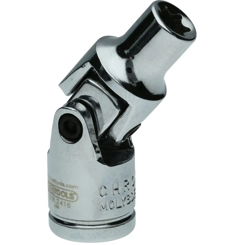 KS-Tools 918.2416 1/4" TX-E-Gelenk-Stecknuss,E7