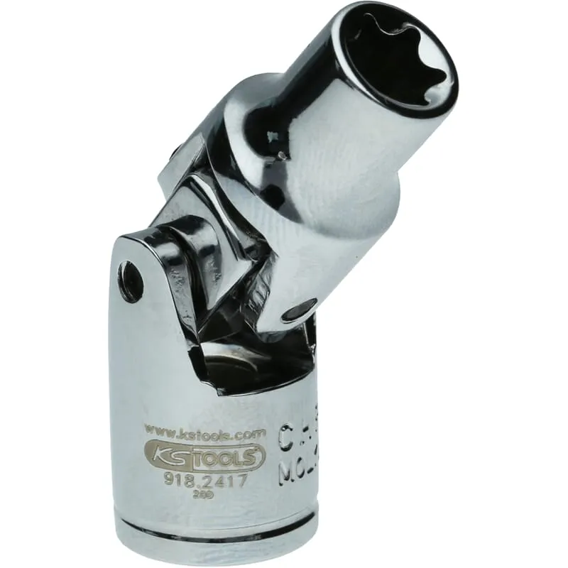 KS-Tools 918.2417 1/4" TX-E-Gelenk-Stecknuss,E8