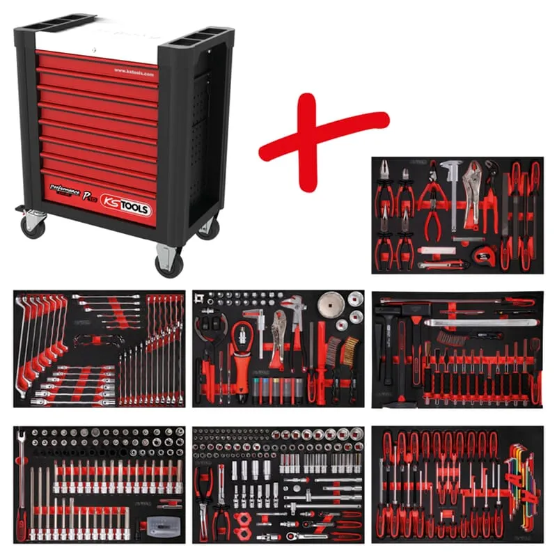 KS-Tools 810.7397 PERFORMANCEplus Werkstattwagen