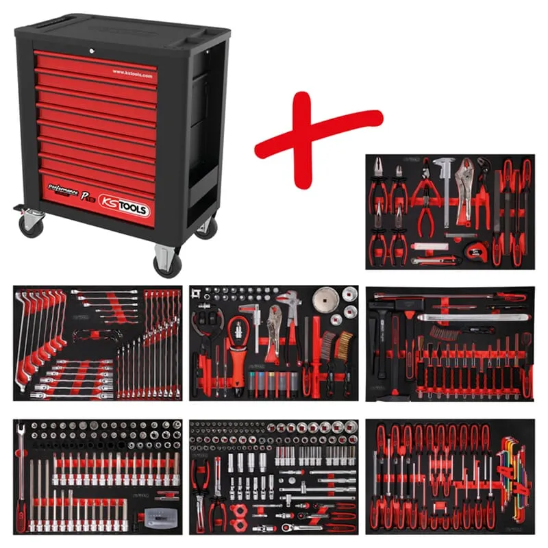 KS-Tools 815.7397 PERFORMANCEplus Werkstattwagen
