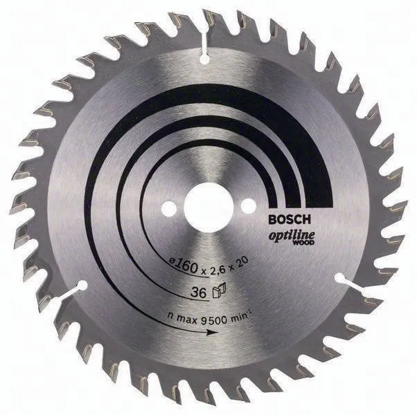 Kreissägeblatt PRO Wood AD 160mm Z.36 WZ Bohr.20mm Schnitt-B.2,6mm