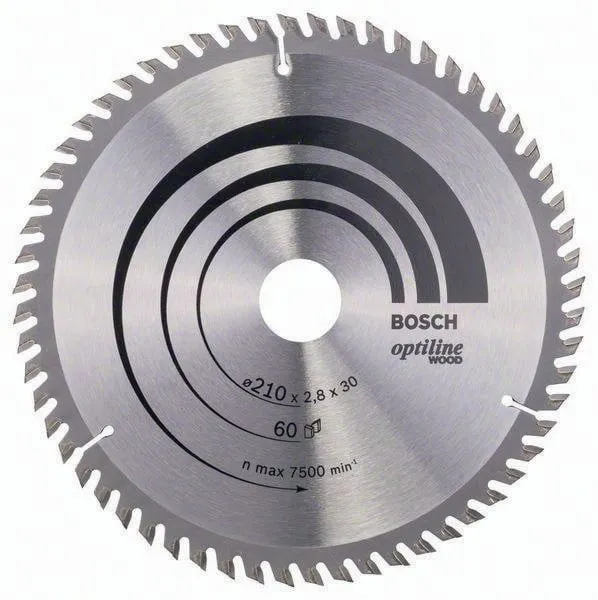 Kreissägeblatt PRO Wood AD 210mm Z.60 WZ Bohr.30mm Schnitt-B.2,8mm