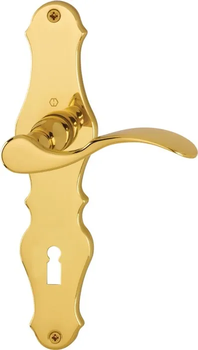 Langschildgarnitur Weimar M112SLN/2007 MS F71 PZ 72mm DIN L/R HOPPE