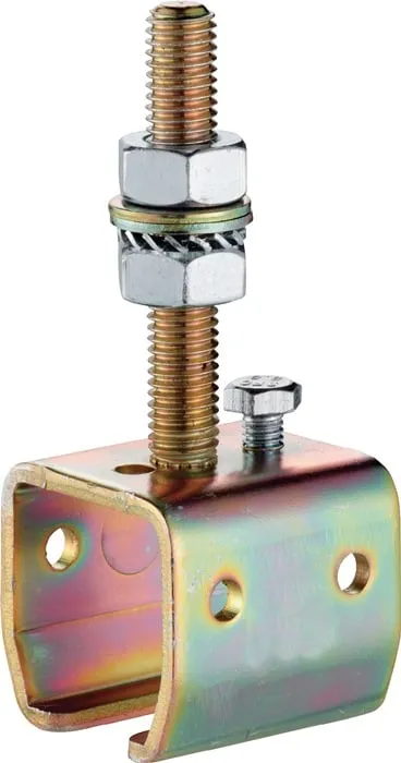 Muffe -04 104 Pro 100 STA verzinkt,gelb Ausf.höhenv.HELM