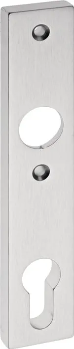 Schlosskasten-Kurzschild 1317/7203 Innenschild Alu.F1/naturf.EDI