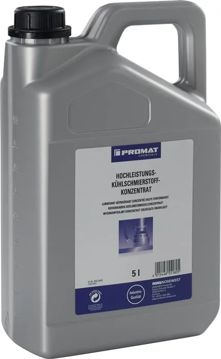 Hochleistungskühlschmierstoff wassermischbar 5l Kanister PROMAT CHEMICALS