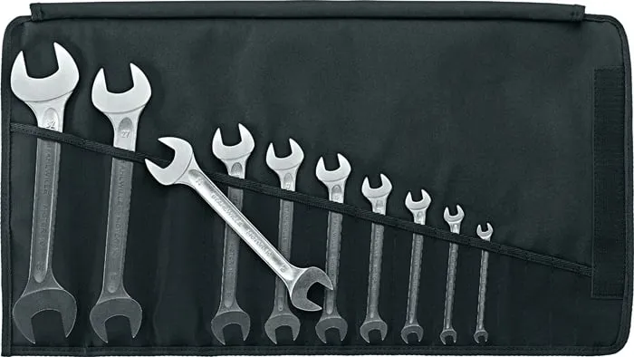 Doppelmaulschlüsselsatz 10/10 10-tlg.SW6-32mm CR-A-STA verchr.STAHLWILLE