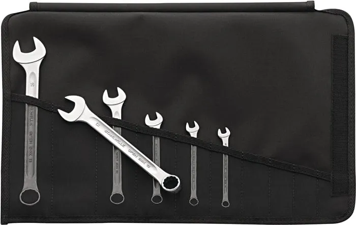 Ringmaulschlüsselsatz 13/6 6-tlg.SW 7-19mm Form A CR-A-STA STAHLWILLE