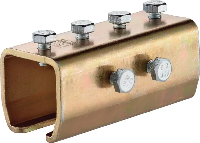 Verbindungsmuffe -03 1303 Pro 300 STA verzinkt,gelb HELM