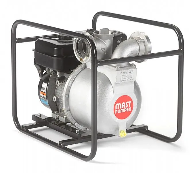 Mast Allzweckpumpe NP 8 B - Pumpe mit Benzinmotor für Schmutzwasser, Heizöl und mehr