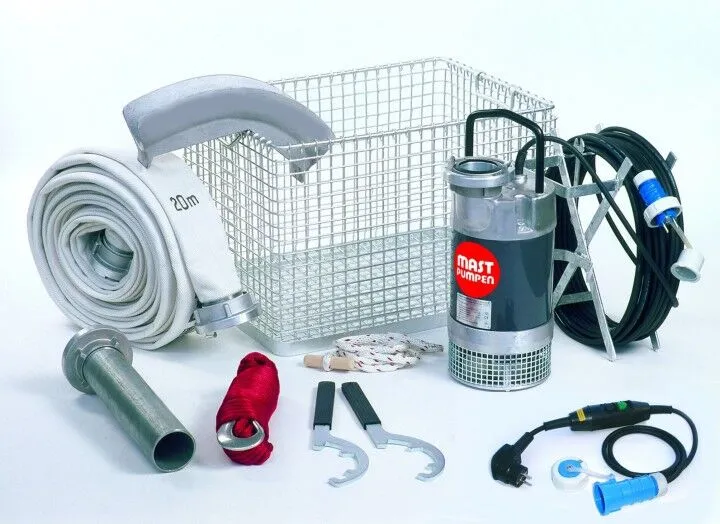 Mast Tauchmotorpumpe TP 4-1 Satz - Tauchpumpe + Zubehör