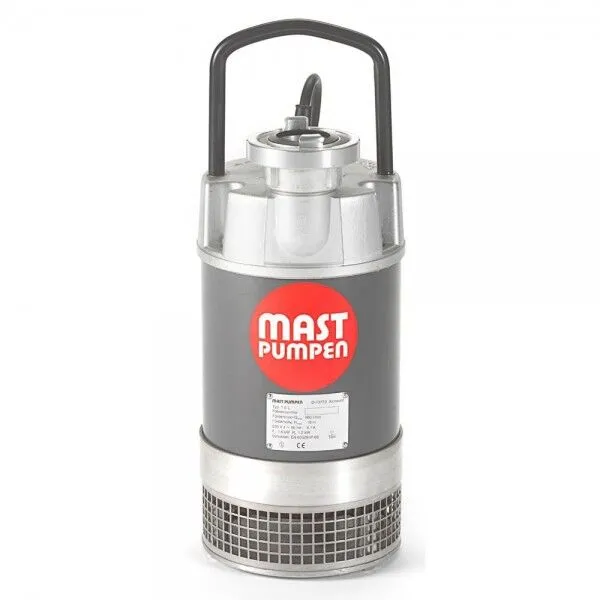Mast Tauchpumpe T 6 L für Schmutzwasser im Satz mit passendem Zubehör