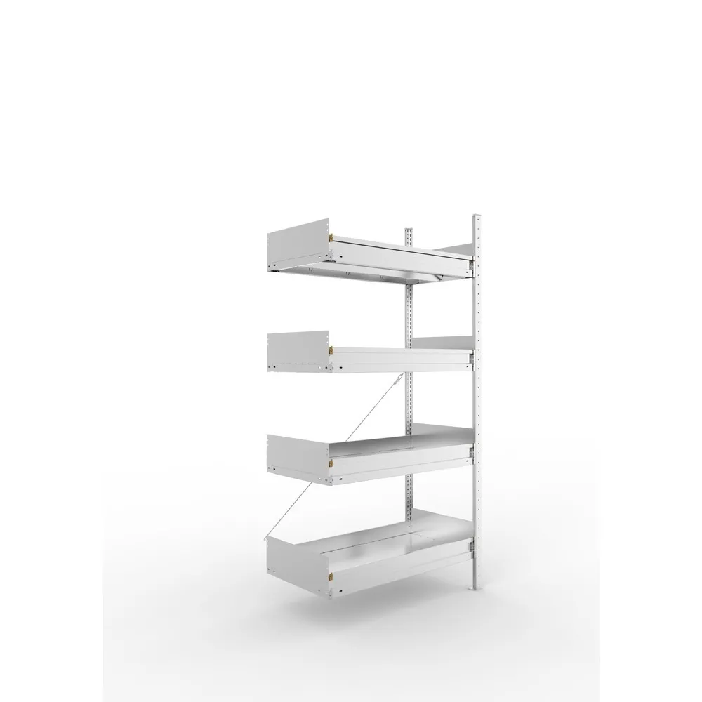 META Fachbodenregal Stecksystem, AF, FL 330 kg, verzinkt