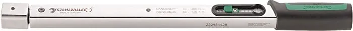 Drehmomentschlüssel 730/20 Quick 40-200 Nm 14x18mm STAHLWILLE