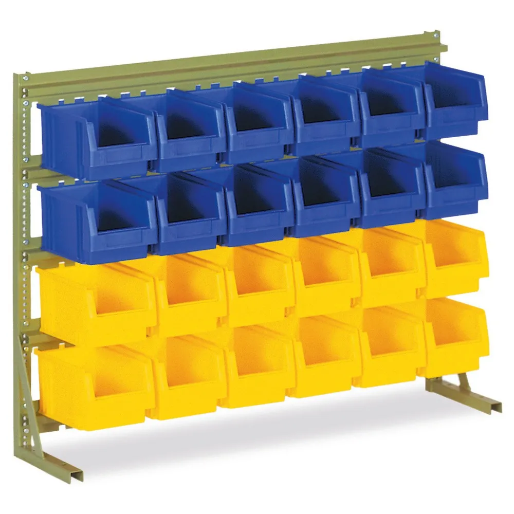 Montageregal, 24 Sichtlagerkästen