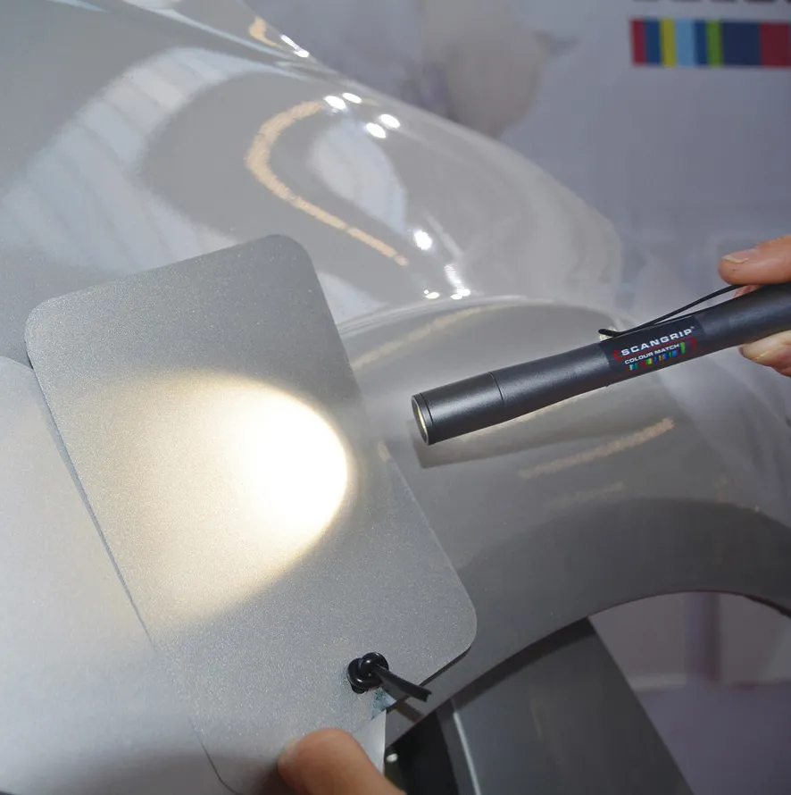 SCANGRIP Matchpen 03.5117 Anti Hologramm Lampe LED Stiftleuchte Farbbestimmung